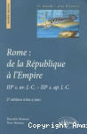 Rome, de la République à l'Empire
