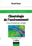 Climatologie de l'environnement (2e èdition)