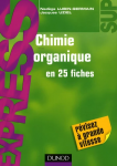 Chimie organique en 25 fiches