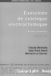 Exercices de cinétique électrochimique