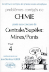 Problèmes corrigés de chimie posés au concours de Centrale/Sup'Elec, Mines/Ponts