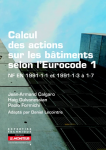 Calcul des actions sur les bâtiments selon l'Eurocode 1(1ère édition)