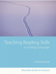 Teaching reading skills in a foreign language